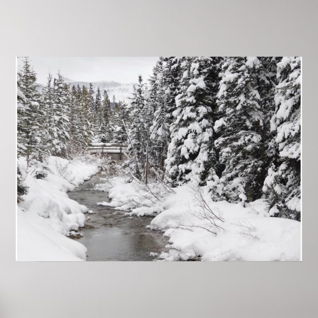 Lake Louise, Banff, Alberta Kanada Poster (Vorne)