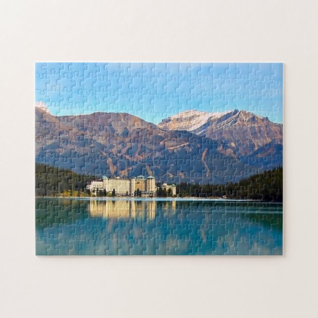 Lake Louise Banff Alberta Puzzle (Horizontal)