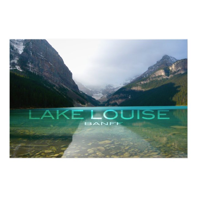 Lake Louise Banff Fotodruck (Vorne)