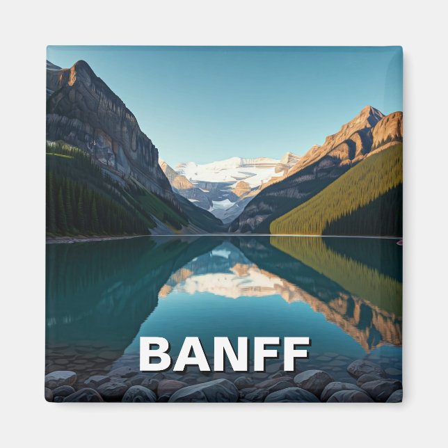 Lake Louise: Banff National Park Canada Magnet (Vorne)