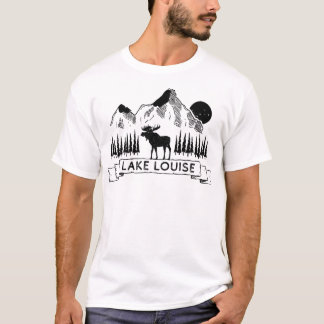 Lake Louise Banff National Park Canada Moose Gift T-Shirt