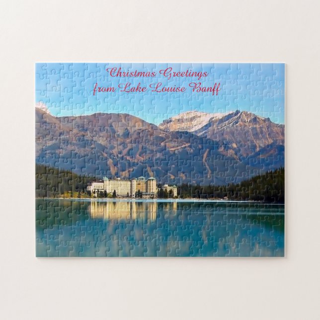 Lake Louise Banff. Puzzle (Horizontal)