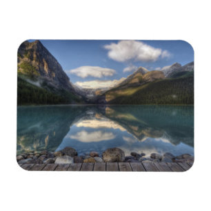 Lake Louise bei Sonnenaufgang, Banff-Nationalpark, Magnet