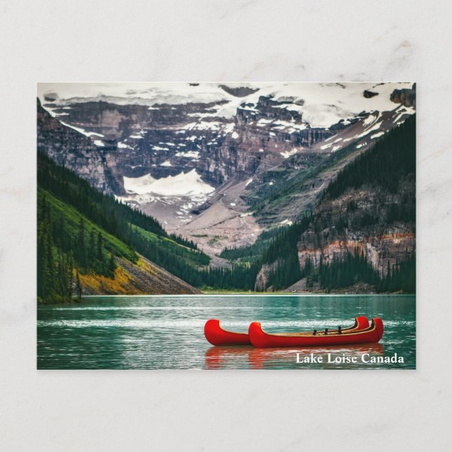 Lake Louise Canada Postkarte (Vorderseite)
