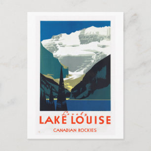 Lake Louise Canadian Rockies Canada Postkarte