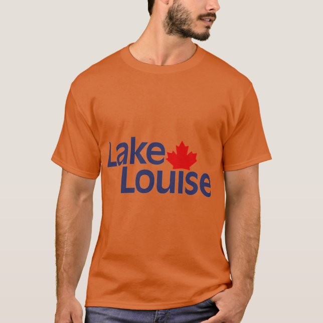 Lake Louise Geschenk T-Shirt (Vorderseite)