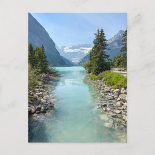 Lake Louise in Banff Canada Feiertagspostkarte