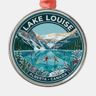 Lake Louise Kanada Ornament Aus Metall