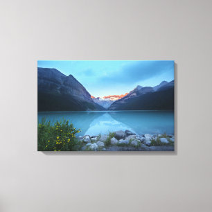 Lake Louise Landscape Canvas Print Leinwanddruck