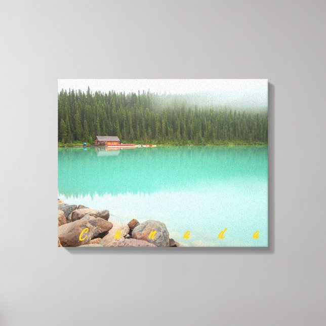 Lake Louise Leinwanddruck (Vorderseite)