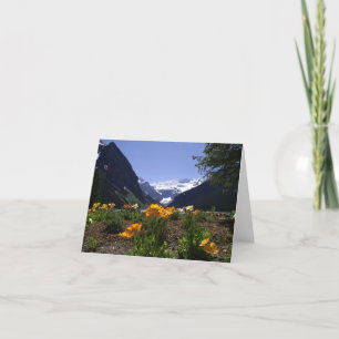 Lake Louise Notecard Karte