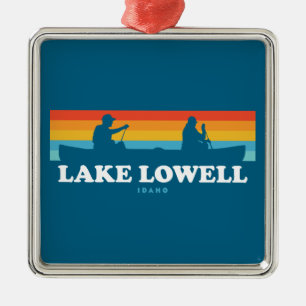 Lake Lowell Idaho Canoe Ornament Aus Metall