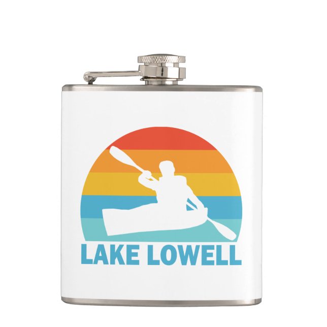 Lake Lowell Idaho Kayak Flachmann (Vorderseite)