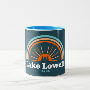 Lake Lowell Idaho Rainbow Zweifarbige Tasse