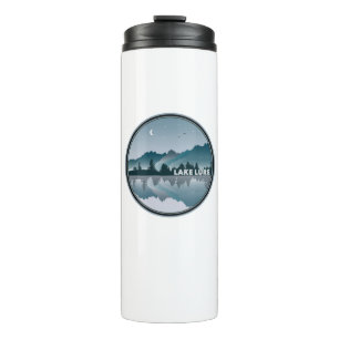 Lake Lure North Carolina Reflektion Thermosbecher