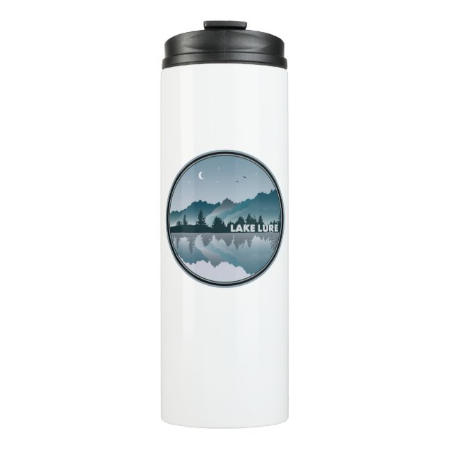 Lake Lure North Carolina Reflektion Thermosbecher (Vorderseite)