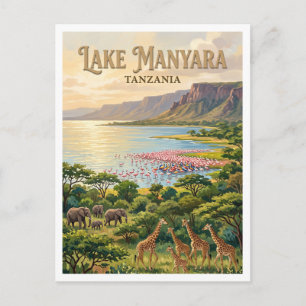 Lake Manyara-Nationalpark Mto wa Mbu Tansania Postkarte