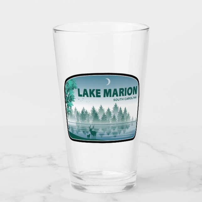 Lake Marion South Carolina Deer Glas (Vorderseite)