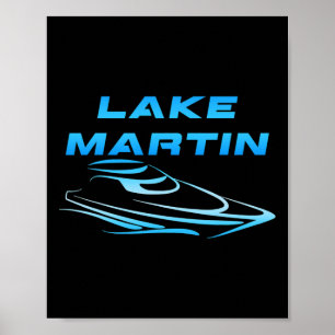 Lake Martin Chimney Rock Party Cove Cooles Bootfah Poster