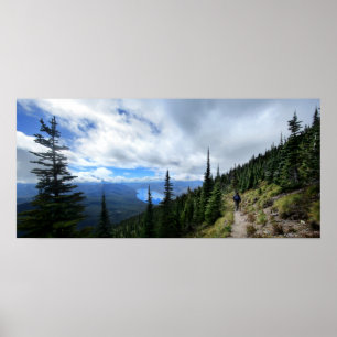 Lake McDonald aus Mt Brown - Glacier National Park Poster