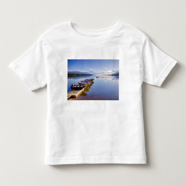 Lake McDonald, Glacier National Park, Montana, Kleinkind T-shirt (Vorderseite)