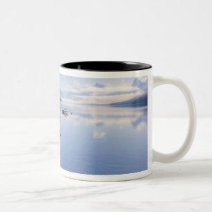 Lake McDonald, Glacier National Park, Montana, Zweifarbige Tasse