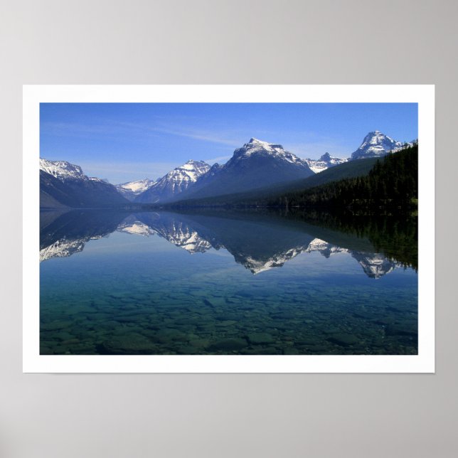 Lake McDonald Glacier National Park Poster (Vorne)