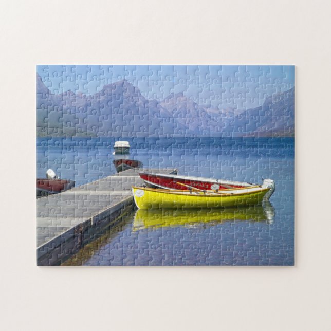 Lake McDonald Glacier Park. Puzzle (Horizontal)