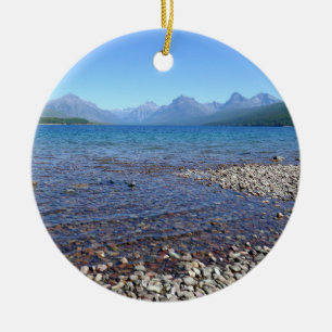 Lake McDonald II Keramik Ornament