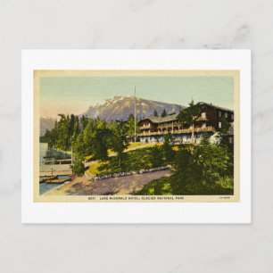 Lake McDonald Lodge Glacier National Park Postkarte