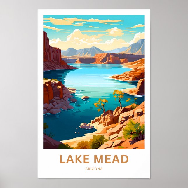 Lake Mead Arizona Poster (Vorne)