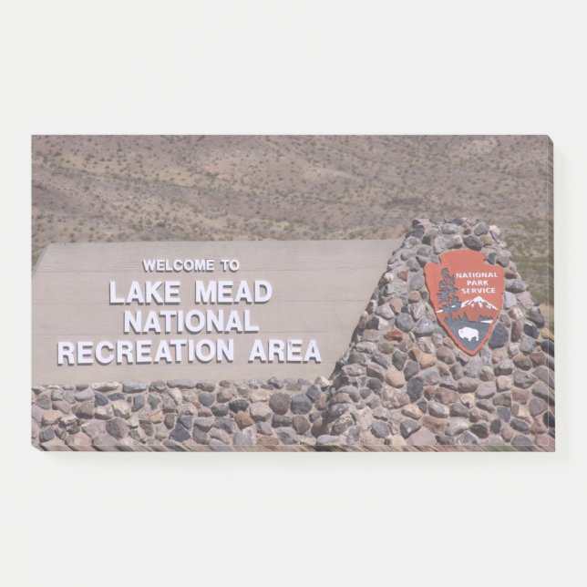 Lake Meade Post-it Klebezettel (Vorderseite)