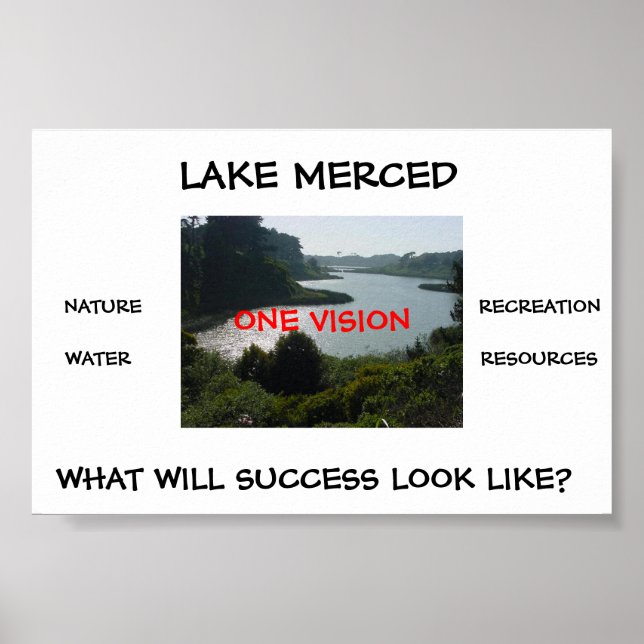 LAKE MERCED POSTER (Vorne)