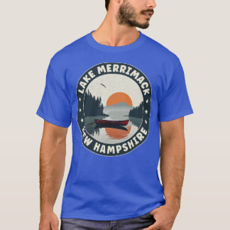 Lake Merrimack New Hampshire Sunset T-Shirt