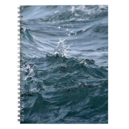 Lake Michigan Blue Water Notizblock