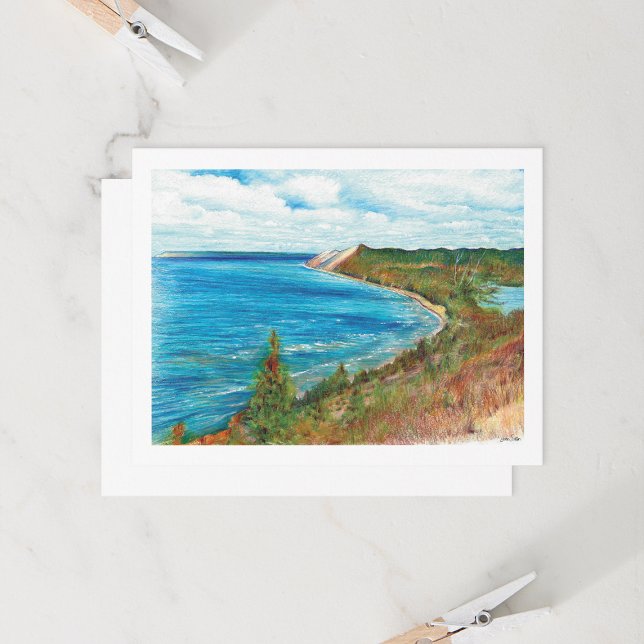 Lake Michigan Dunes Schlafbären Nationalpark (Lake Michigan Dunes Sleeping Bear National Park)