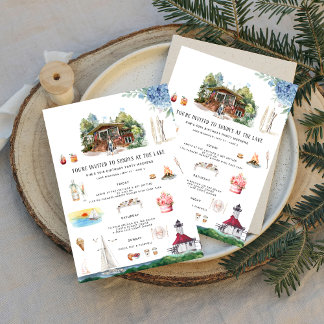 Lake Michigan | Geburtstagswoche Einladung