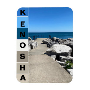 Lake Michigan - Kenosha, Wisconsin Magnet