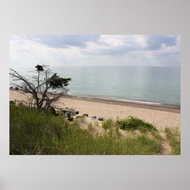 Lake Michigan Poster (Vorne)