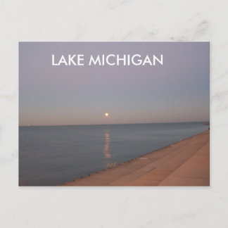 LAKE MICHIGAN POSTKARTE