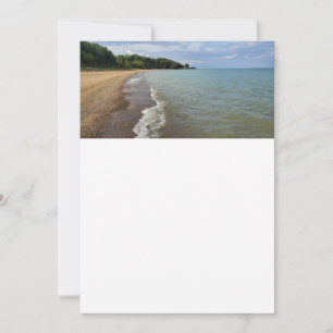 Lake Michigan Save the Date Card