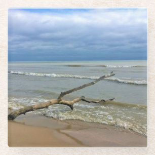 Lake Michigan, Sheboygan, Wisconsin Glasuntersetzer