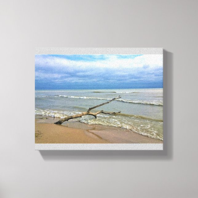 Lake Michigan, Sheboygan, Wisconsin Leinwanddruck (Vorderseite)