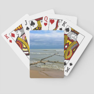 Lake Michigan, Sheboygan, Wisconsin Spielkarten