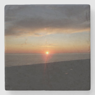Lake Michigan Sunset Steinuntersetzer