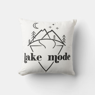 Lake Mode Modern Boho Kissen