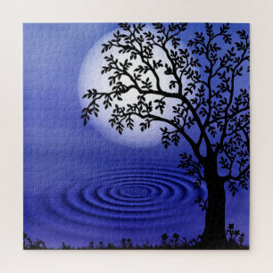 Lake Moon Jigsaw Puzzle