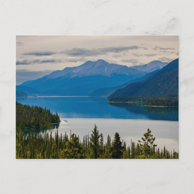 Lake Muncho in Kanada Postkarte (Vorderseite)