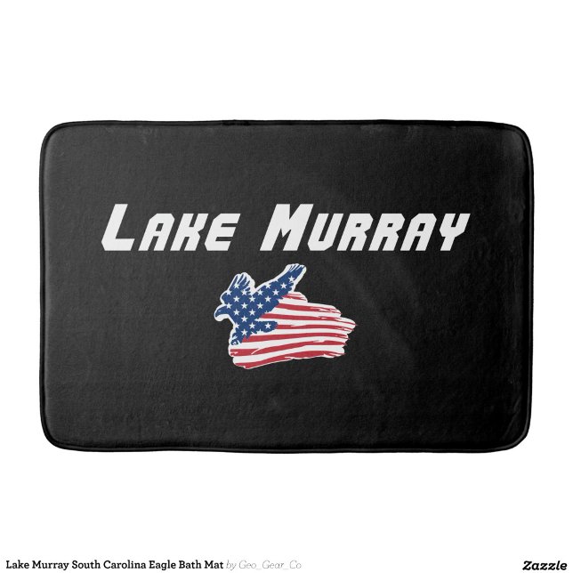 Lake Murray South Carolina Adler Badematte (Von Creator hochgeladen)