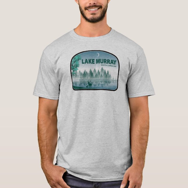 Lake Murray South Carolina Deer T-Shirt (Vorderseite)